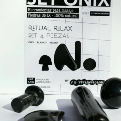 Set onix - herramientas para masajes