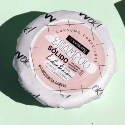 Shampoo solido hibiscus y lavanda(hidratacion)