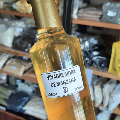 Vinagre de sidra de manzana sin filtrar