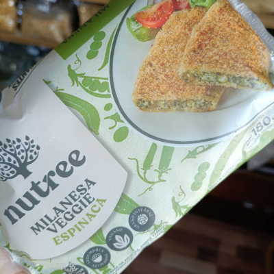 Milanesas veganas de espianaca sin tacc