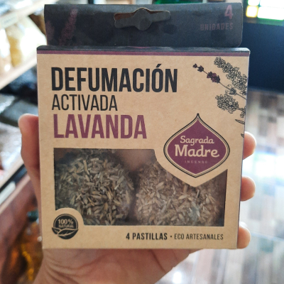 Pastilla defumadora de lavanda