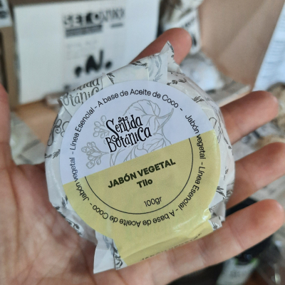 Jabon escencial tilo