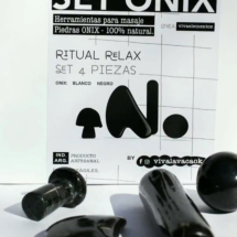 Set onix - herramientas para masajes