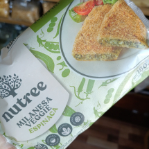 Milanesas veganas de espianaca sin tacc