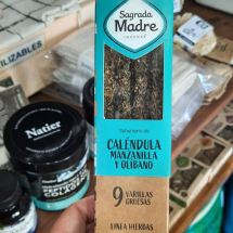 Sahumerio de calendula, manzanilla e incienso