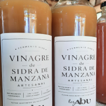 Vinagre de sidra de manzana sin filtrar