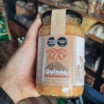 Quinoa y vegetales en escabeche