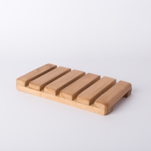 Jabonera de madera grande